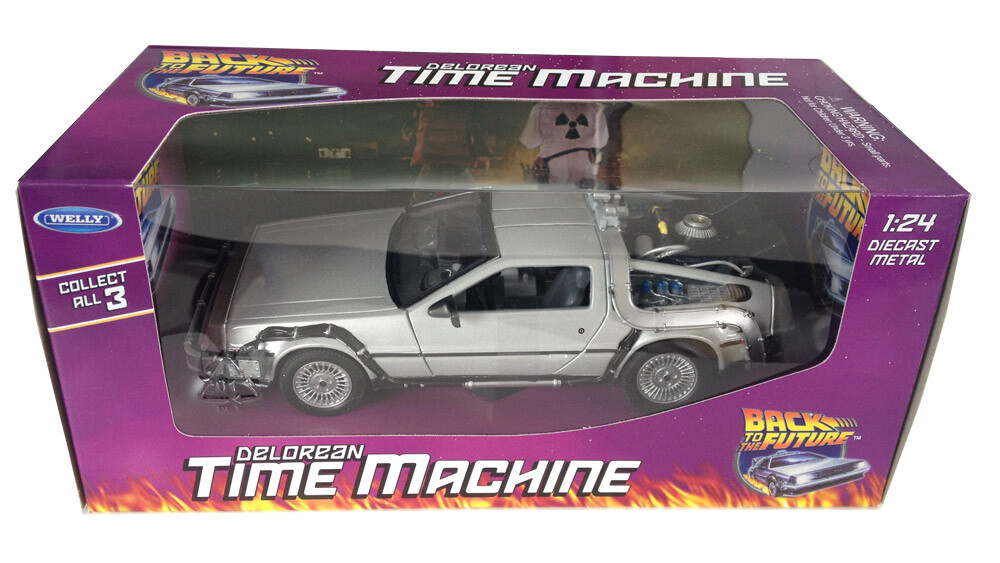 DeLorean Retour vers le Futur 1/24 cadeau idéal nostalgie 1981