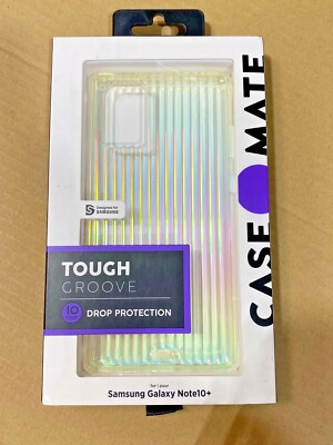 Case Mate Tough Groove Phone Case for Samsung Galaxy Note10+ - Iridescent