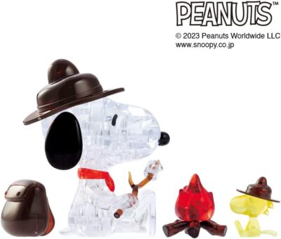 New beverly 43 piece crystal puzzle Snoopy Camping 50292