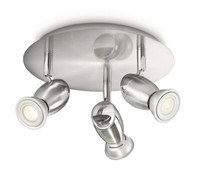 Philips Led Spot Chestnut Strahler Deckenleuchte 3X GU10 Led 165Lm 55693-17-16