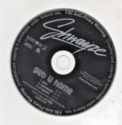 Shwayze Get U Home Limited Edition Promo CD 