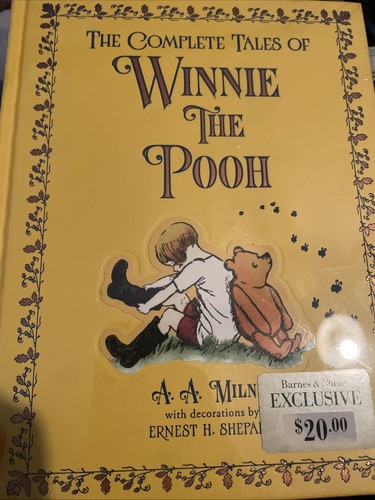 THE COMPLETE TALES OF WINNIE THE POOH Bonded Leather Collectible NEW - Picture 2 of 3