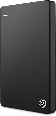 Seagate Backup Plus Slim 1TB External Hard Drive Portable HDD Black STDR1000100