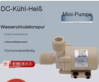 12-V/24-V-Bürstenlose Gleichstrom-Wasserpumpe, Extrem Leise Und Zyklenfest