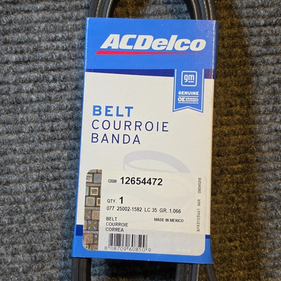 #ad 12654472 AC Delco Serpentine Belt for Chevy Chevrolet Equinox GMC Terrain 18 21 $26.05