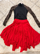 SOLD AS IS Adult Small - Women s Black Lace Long Sleeve Leotard