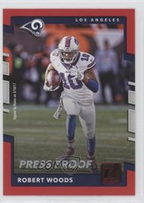 2017 Panini Donruss Press Proof Red Robert Woods #51 0q1p