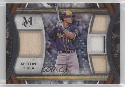 2022 Topps Museum Collection 51/99 Keston Hiura #SPPPQR-KH 18t1