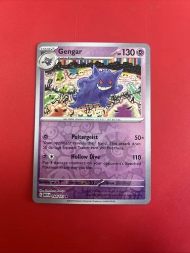 Gengar 094/165 Sv: Scarlet & Violet 151 Reverse Holo