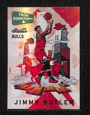 2016-17 Panini Studio #FD8 Jimmy Butler From Downtown!