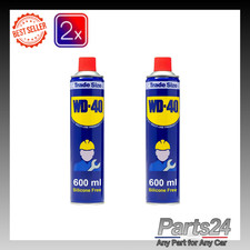 2x WD-40 Original Spray Can 600ml 30.83 per litre