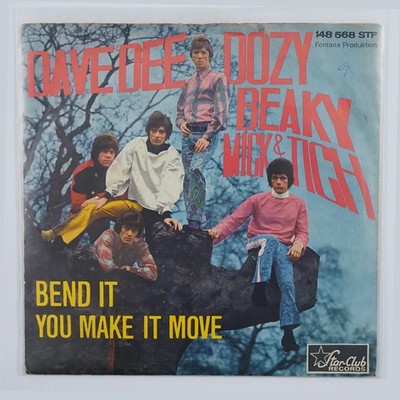 Dave Dee, Dozy, Beaky, Mick & Tich - Bend It 7'' Single 1966