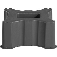 Garantia Rain Barrel Stand Rain Barrel Holder 300 L Square Graphite Grey