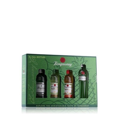 Tanqueray Exploration Set Gin 4x0,05l in Geschenkbox