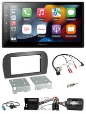 Pioneer DAB Bluetooth 2DIN USB Lenkrad Autoradio f&uuml;r Mercedes SL 2006-2011 R230