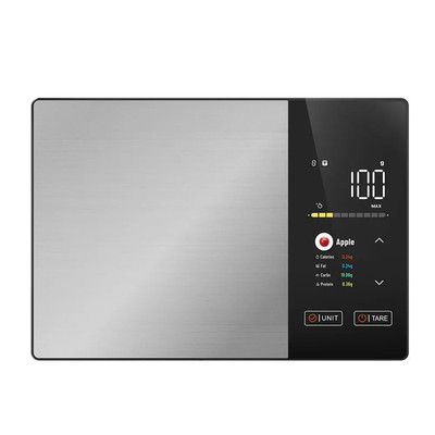 Digital Nutrition Scale Stainless Steel Smart Kitchen Scale Calorie Tracking Sup