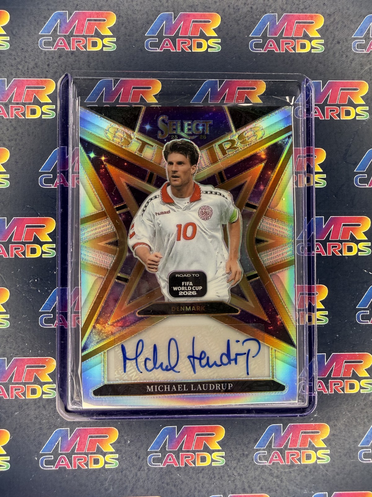 2025-26 Panini Select World Cup #ST-ML Michael Laudrup Select Stars Signatures