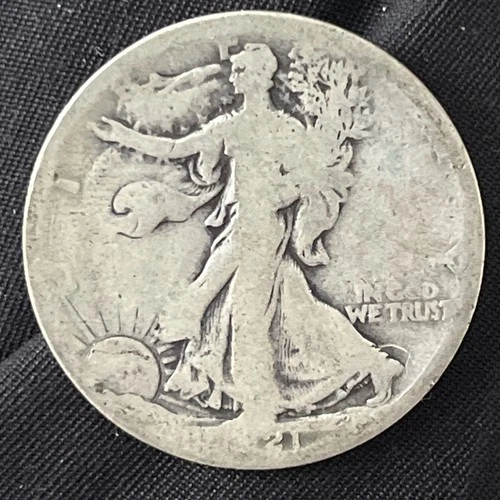 1921-S Walking Liberty Silver Half Dollar B14