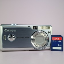 Canon Digital Camera PowerShot A400 3.2MP Blue Tested