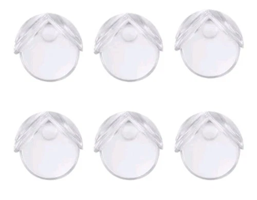 Child Safety Corner Guards 12Pcs Rubber Ball Transparent L Shape Baby Safety