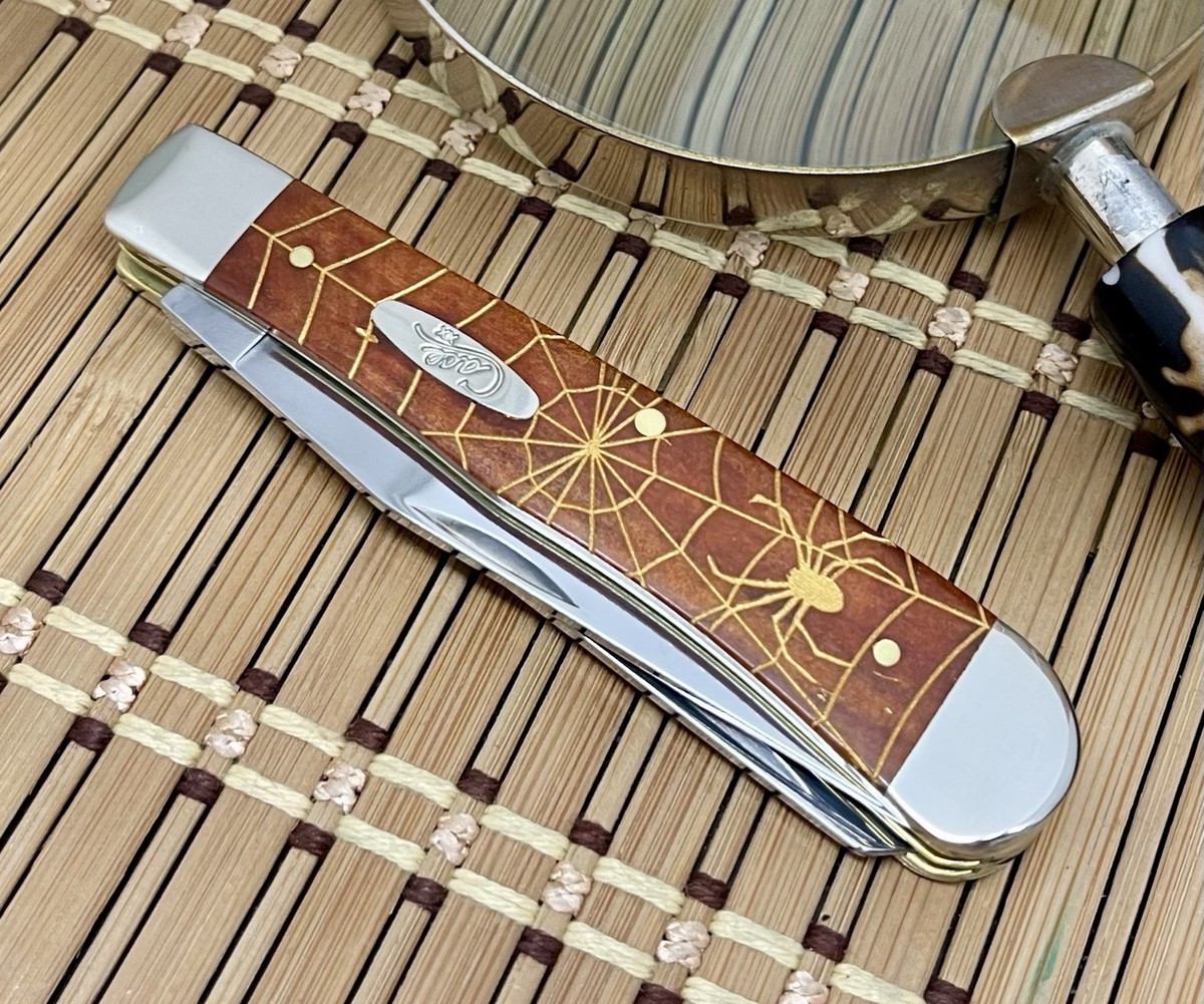 ホゲータ Case XX USA Chestnut Bone Gold Edition Black Widow 1/500 Trapper