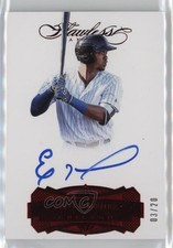 2017 Panini Flawless Signatures Ruby 3/20 Eloy Jimenez #FS-EJ Auto 0fo5