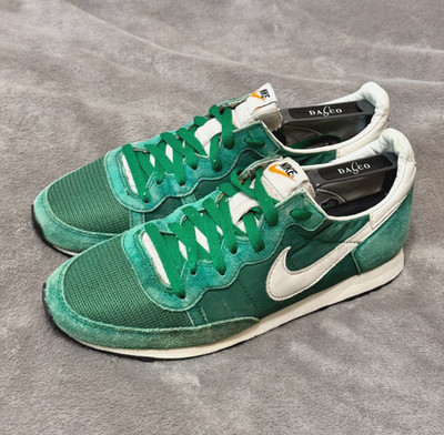 Nike Challenger Vintage Green 2012 UK 8 US 9 Trainers Waffle Daybreak Tailwind
