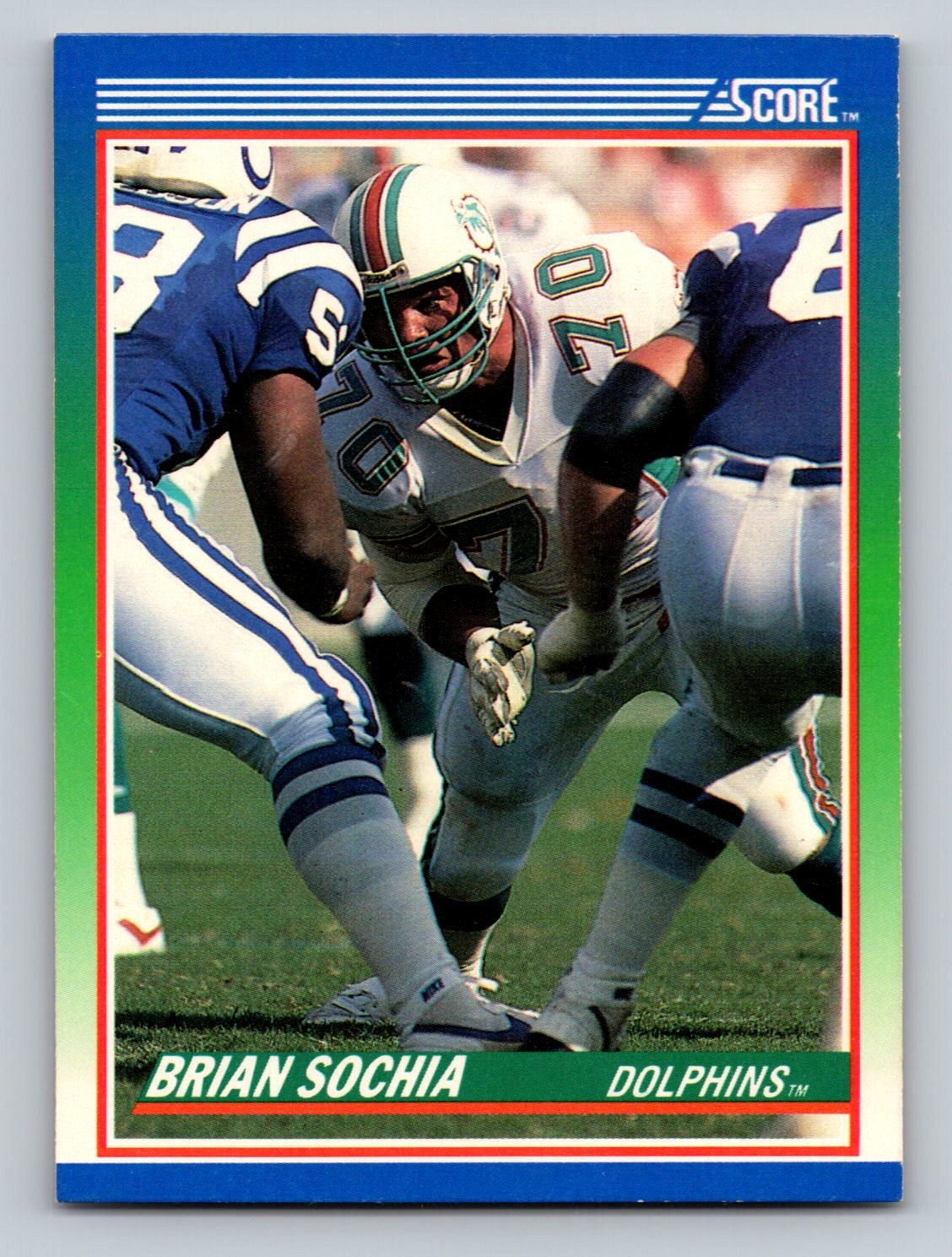 1990 Score BRIAN SOCHIA #88 NM [e574]