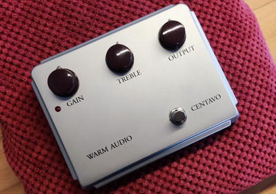 Warm Audio Centavo silver, Overdrive Centaur Klon Pedal