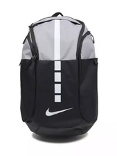 Nike Hoops Elite Pro Backpack Cement Grey White Black Travel School BA5554 012