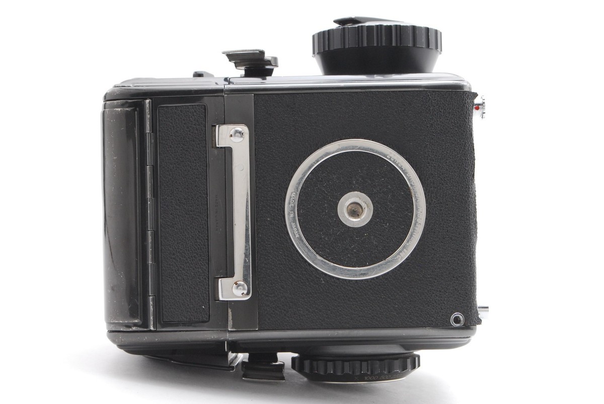 Near Mint】Zenza Bronica S2 Camera 6x6 Black w/Nikkor-P 75mm F2.8