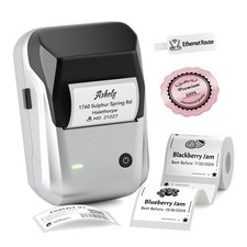 NIIMBOT B1 Bluetooth Label Maker Machine, Portable Label Printer, Large Water...