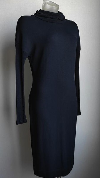 Women Jigsaw Dress Black Viscose S