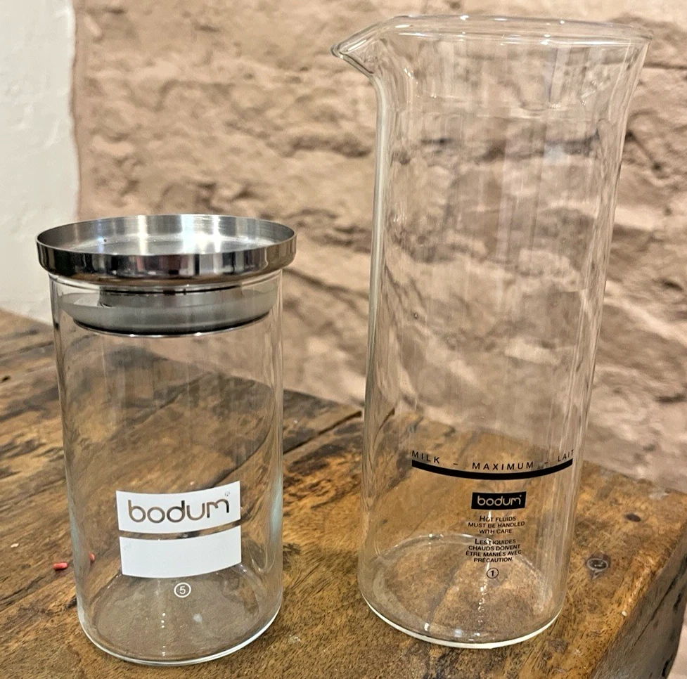Bodum 5 Cup French Press Replacement Glass Carafe & Insert Double Wall