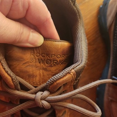 Rockport Works Trail Technique Steel Toed Boots - Men Size  display picture 2