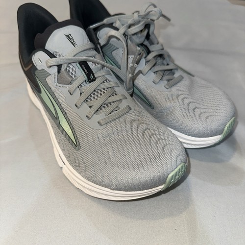 Altra Women’s Torin 6 EcoMax Shoes Gray Mint Running Sneakers Size 6.5