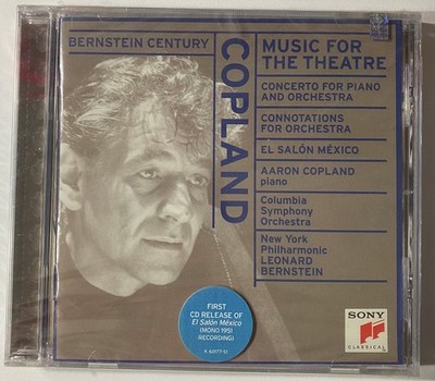 AARON COPLAND Music For The Theater Piano Concerto LEONARD BERNSTEIN NEW CD