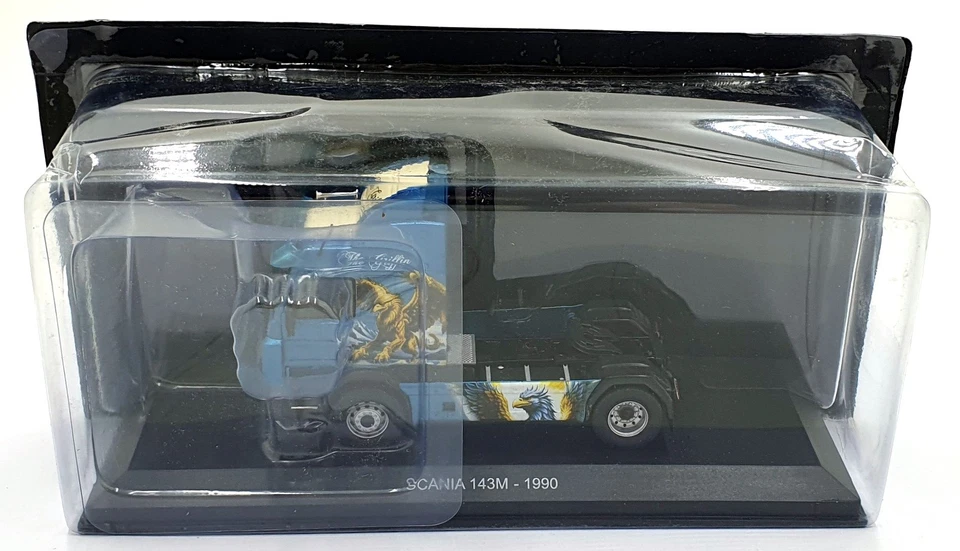 Hachette 1/43 Scale G1470004 - 1990 Scania 143M The Griffin - Met. Blue - Image 3 of 4
