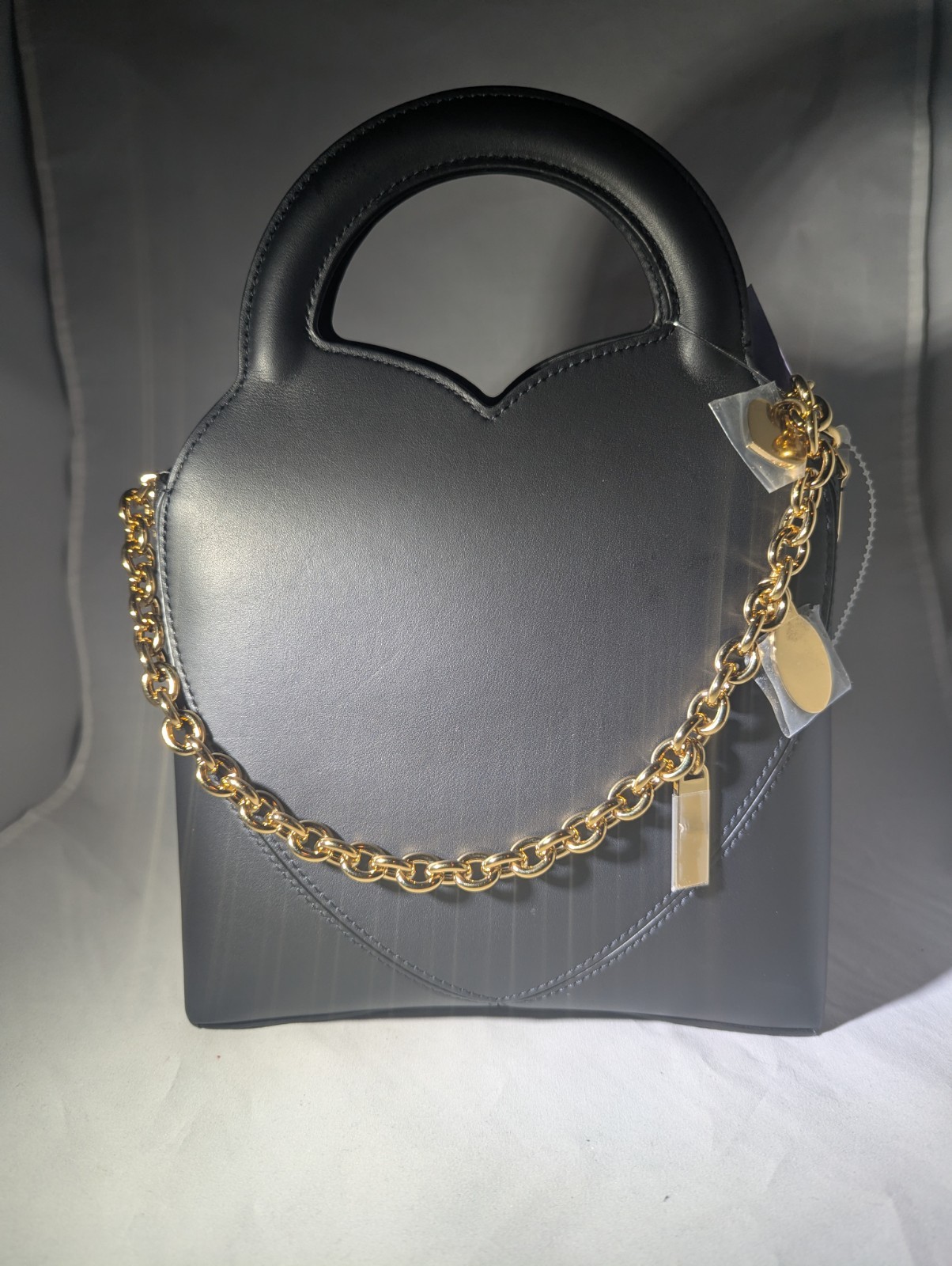 NWT Super Rare Tiffany & Co. Return To Tiffany Raised Logo Black Leather Purse