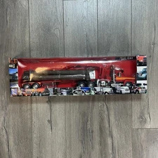 NewRay Mack Logging Trailer Long Hauler 1:32 Die-Cast Semi Truck Crane Model NIB