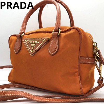 Prada 2Way Shoulder Bag Triangle Logo Nylon