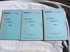 ARSC Journal 1981 Vol XIII 13 No 1-3 Association for Recorded Sound Collections