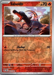 Salandit 023/142 Stellar Crown Reverse Holo