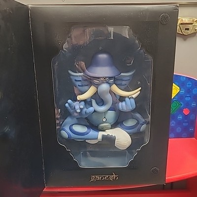 BOOMBOX GANESHA by Doze Blue Vintage kidrobot Vinyl Art Figure graffiti RARE
