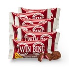Palmers Twin Bing Candy Bars (6-Pack) - Chocolate Covered Cherry Nougat Candy Ba