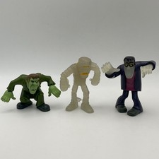 Scooby Doo Mystery Mates Glow Dark Mummy, Creeper, Monster, Figures #T