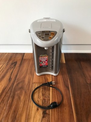 Zojirushi CD-JWC40 Water Dispenser Boiler & Warmer 4.0 Liter Silver/Gray