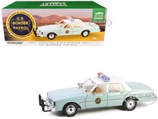 1987 CHEVROLET CAPRICE 9C1 "US BORDER PATROL" 1/18 DIECAST BY GREENLIGHT 19142
