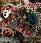 Vintage & Modern Some Signed Costume Jewelry Lot Full Small Priority Box # 29