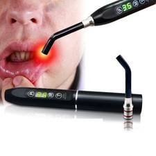 ZJKC Red Light Therapy with Removable Tip for Lip Ulcer Treatment Gingivitis